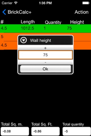 BrickCalc+ screenshot 4