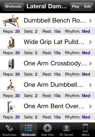 Gym Workouts Pro screenshot 3