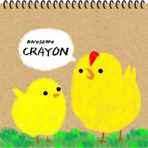 Awesome Crayon HD icon
