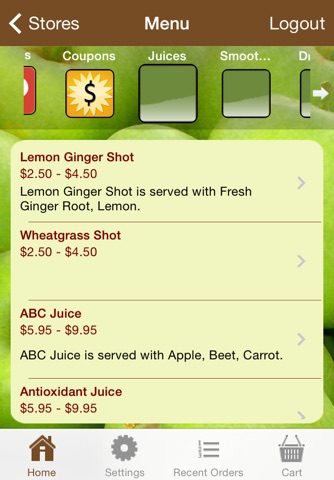 Juice & Java screenshot 3