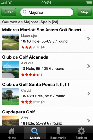 Albrecht Golf Guide screenshot 2