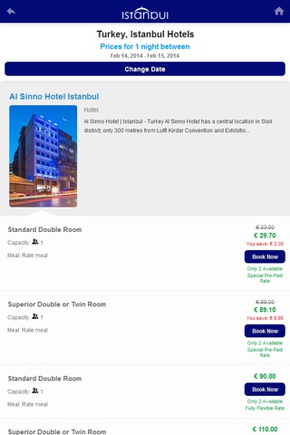 IstanbulHotels.travel - Hotel Booking System screenshot 2