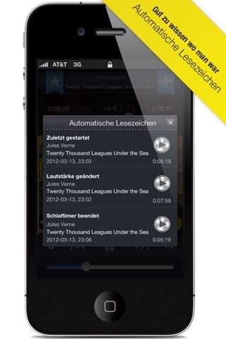 Instant Bookmark Player - Hörbuch & Podcast Player screenshot 3