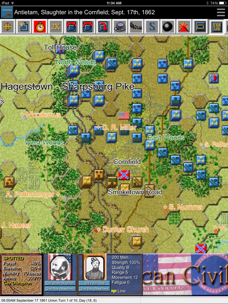 Civil War Battles - Antietam screenshot 3