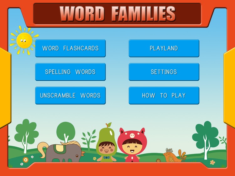 ABC First Phonics - Word Families HD Free Lite