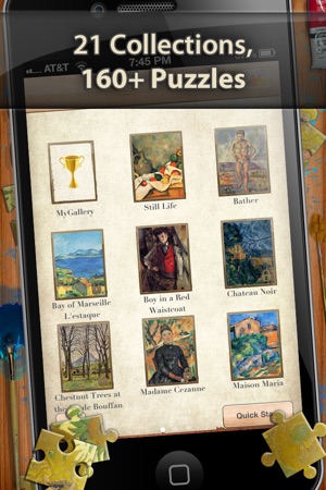 塞尚拼圖。經典藝術系列 Cezanne Jigsaw Puzzles. Classic ART series(圖1)-速報App