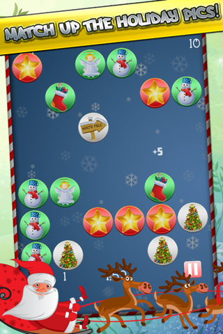 A Big Christmas Puzzle Tap Free Game - Match and Pop the Holiday Season Pics screenshot 2