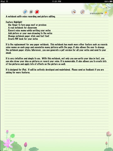 Diary Book for iPad screenshot 2