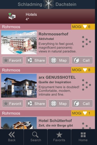 Schladming-Dachstein-Info screenshot 3