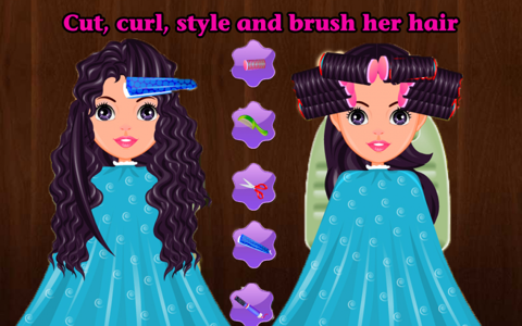 Hair salon hairdo 2 Kids Game screenshot 3