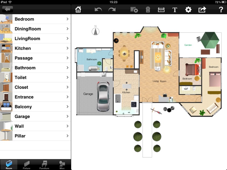 Room Design for iPad