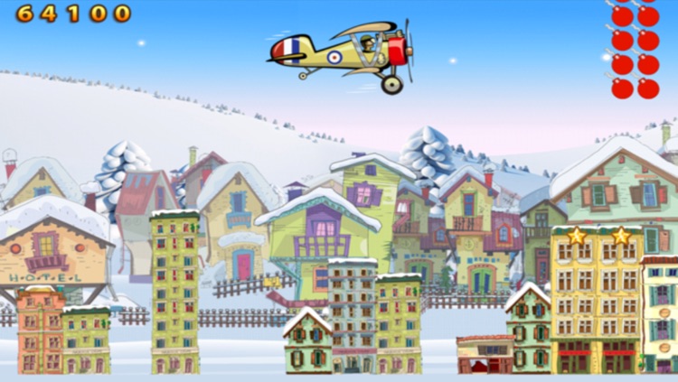 Winter Bomber Air Plane WWI - Free Version screenshot-3