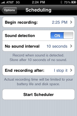 Top Secret Audio Recorder screenshot 4