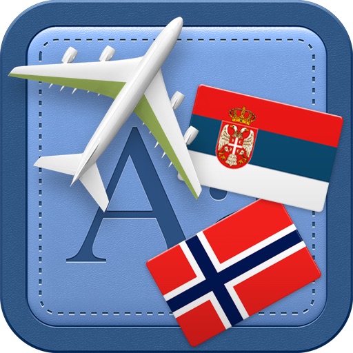 Traveller Dictionary and Phrasebook Serbian - Norwegian icon