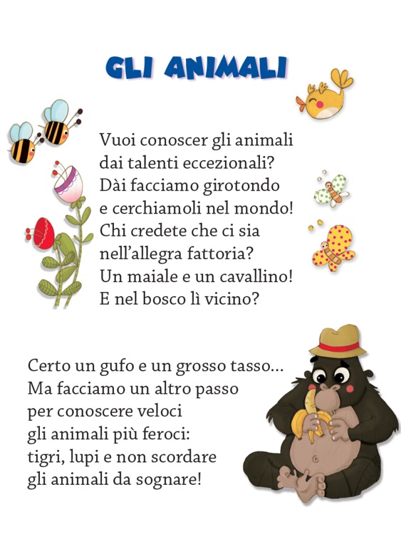 Audiolibri per imparare: Animali