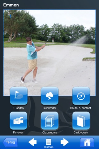 BurgGolf E-Caddy on iPhone screenshot 2