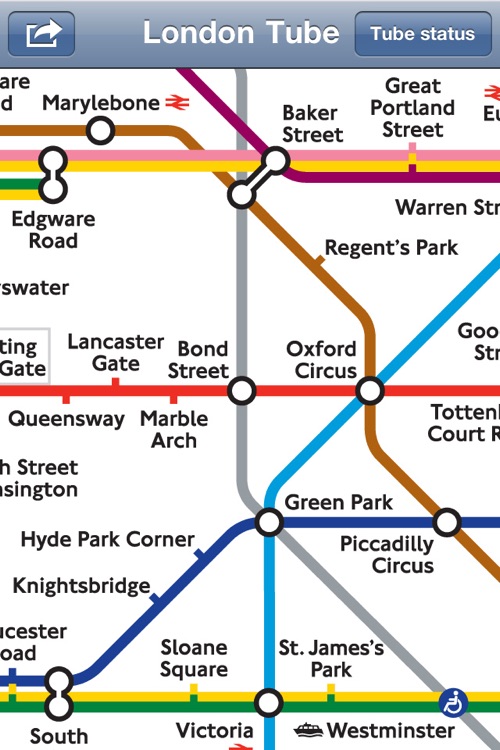 London Tube Map & Status