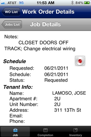 iMultifamily Work Order screenshot 4