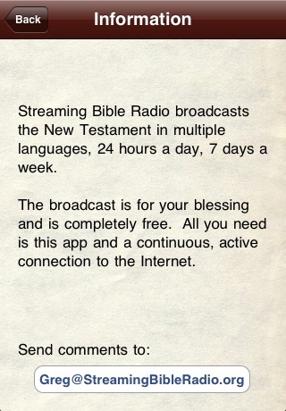 Streaming Bible Radio screenshot 4