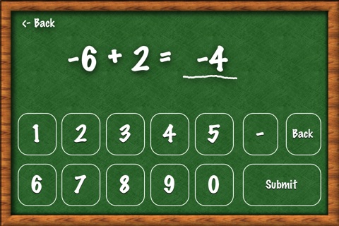 Interactive Integers - Addition and Subtraction screenshot 4
