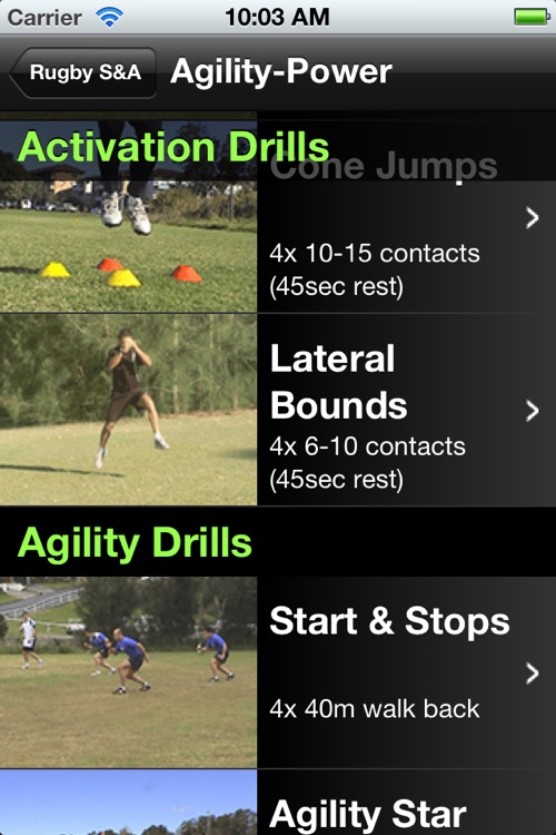 Rugby Speed & Agility