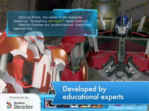 Transformers: Ruckus Reader screenshot 2