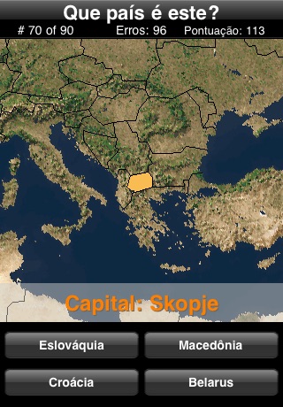 A Geography Map Quiz Part1 screenshot 4