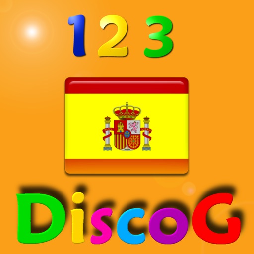 DiscoG - Numbers in Spanish for iPad Icon