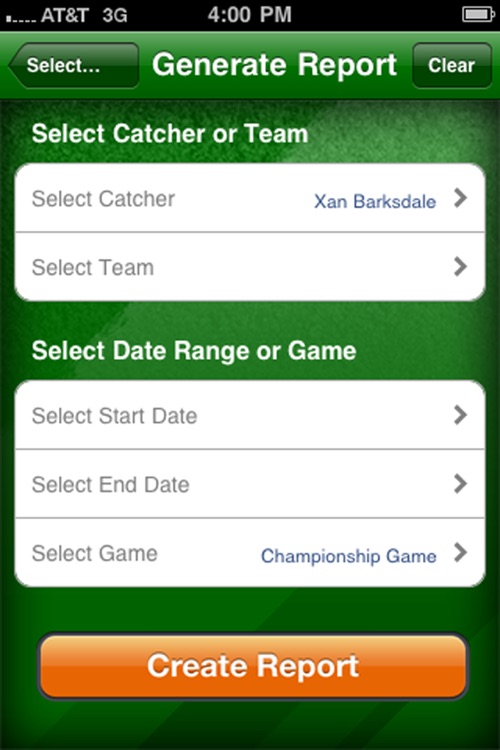 Catcher’s Performance Summary screenshot-4