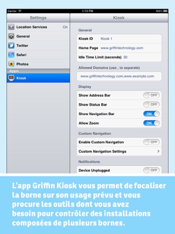 Griffin Kiosk screenshot 4