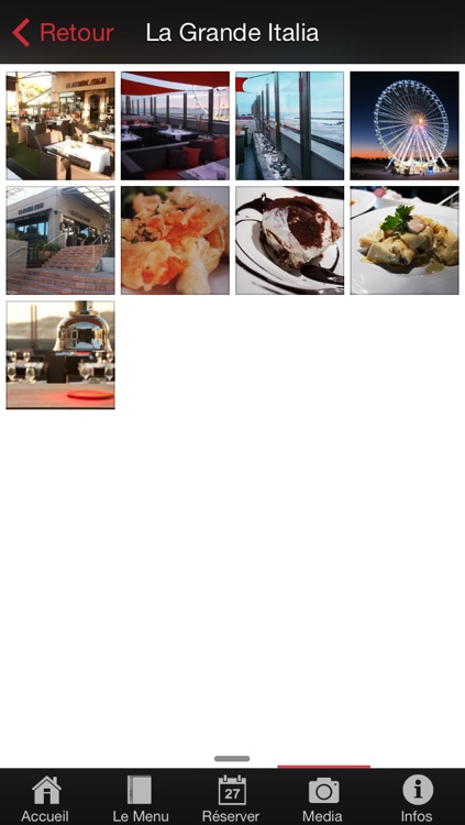 La Grande Italia - restaurant Escale Borely Marseille screenshot-3