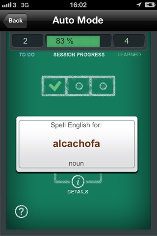 Dictionary4English - Portuguese screenshot 2