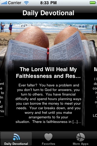 Daily Devotions 5 Minutes with God - Walking with God using Bible Devotions screenshot 2