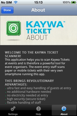 Kaywa Ticket screenshot 4