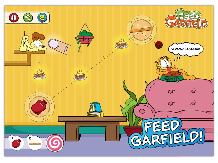 Alimenta a Garfield HD