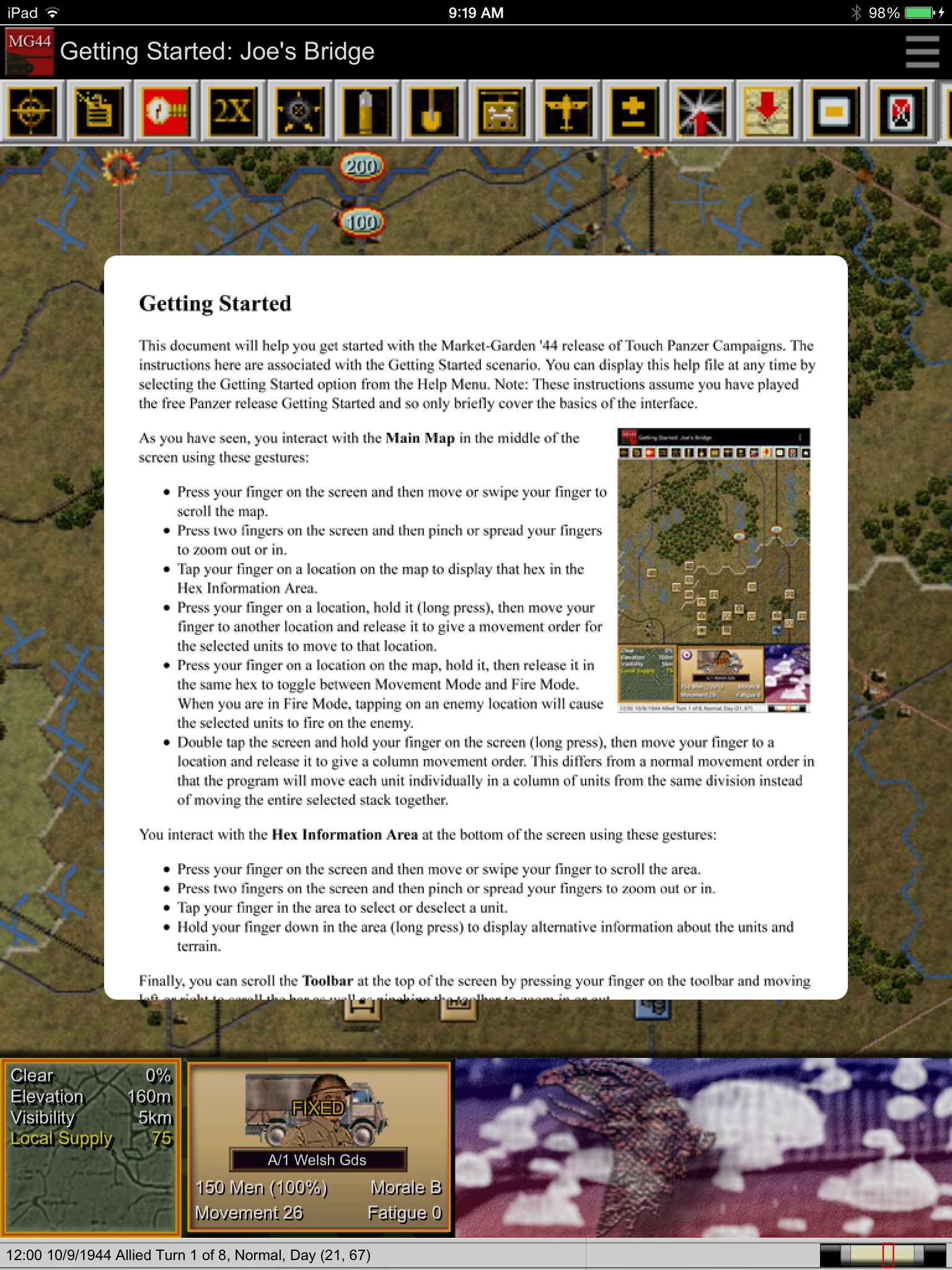 Panzer Campaigns - Market-Garden '44 screenshot 2