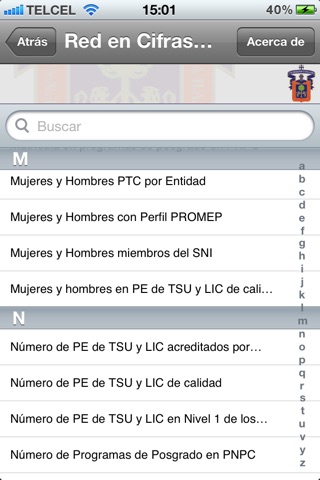 IndicadorUdeG screenshot 4