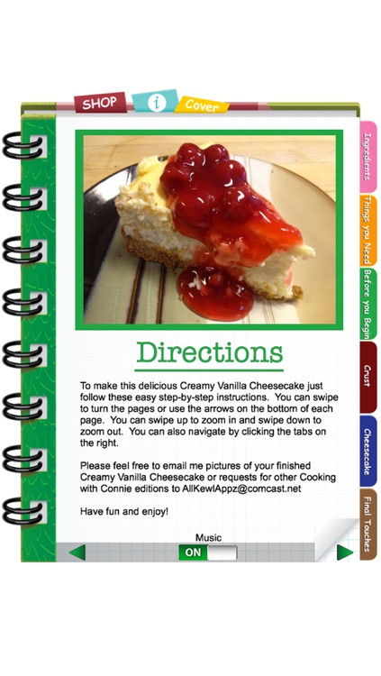 Cheesecake Cooking with Connie