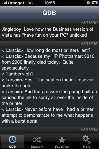 QDB (Quotes DataBase)