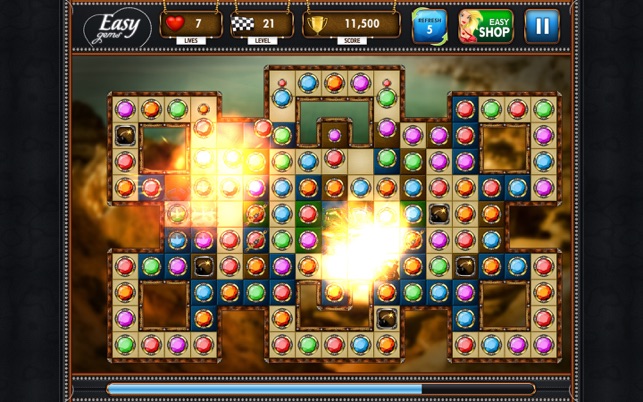 Easy Gems: Amazing Match 3 Puzzle(圖5)-速報App