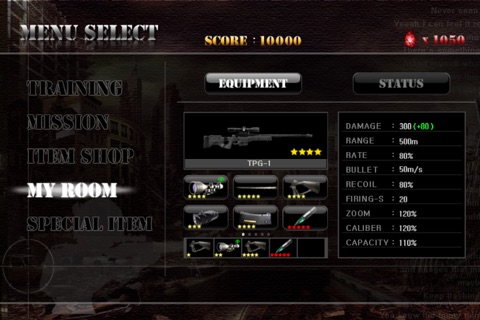 Ghost Sniper : Zombie screenshot 2