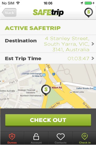 SafeTrip Personal Safety App screenshot 3