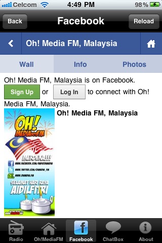 Oh! Media FM screenshot 3