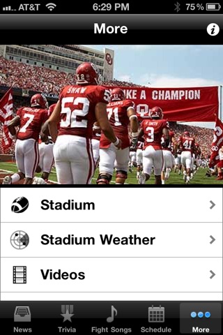 Oklahoma Sooners Football Trivia and More screenshot 4