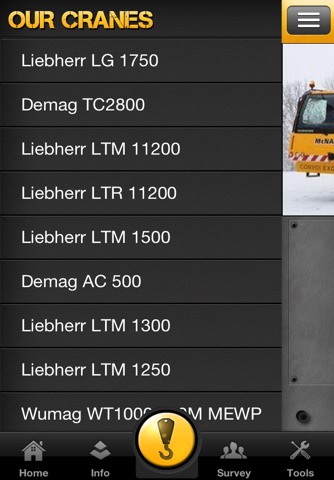 Windhoist Craneplanner screenshot 2