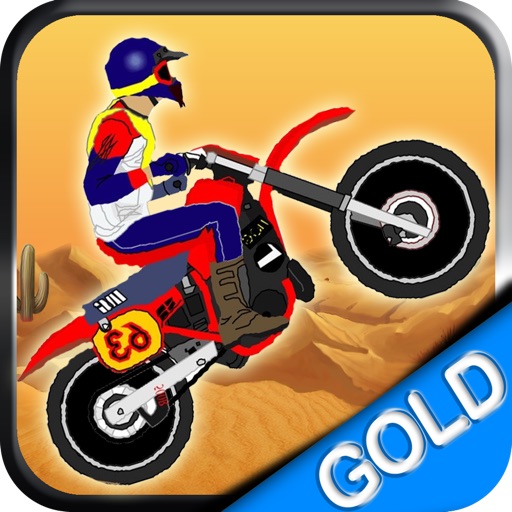 Motocross super rally - The motor bike desert race - Gold Edition