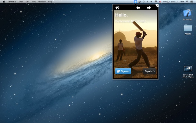 Menuapp For Twitter On The Mac App Store