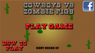 How to cancel & delete Cowboys VS Zombie Pigs from iphone & ipad 3
