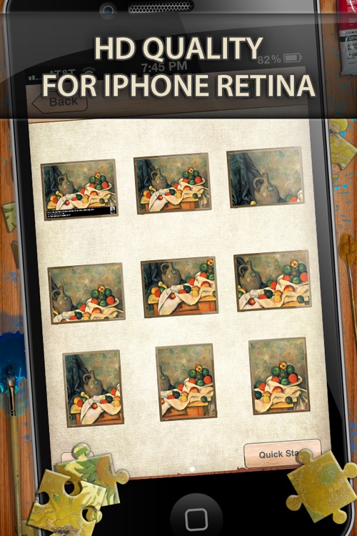 Paul Cezanne Jigsaw Puzzles - Play with Paintings. Prominent Masterpieces to recognize and put together screenshot-4