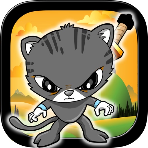 Clumsy Crazy Cat Ninja - An Awesome Animal Escape Blast